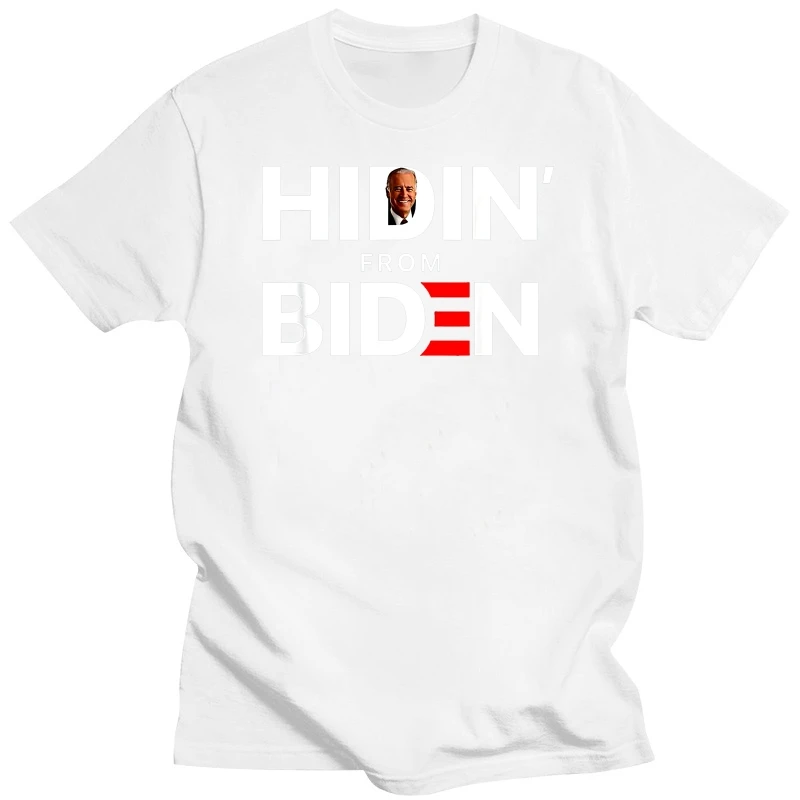 

Hiding From Biden Uncle Joe For President 2020 Time To Elect Black T-Shirt S-3Xl Popular Tagless Tee Shirt