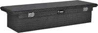 EC10473 69-Inch Matte Black Heavy-Wall Aluminum Truck Tool Box with Low Profile, RigidCore Lid 1