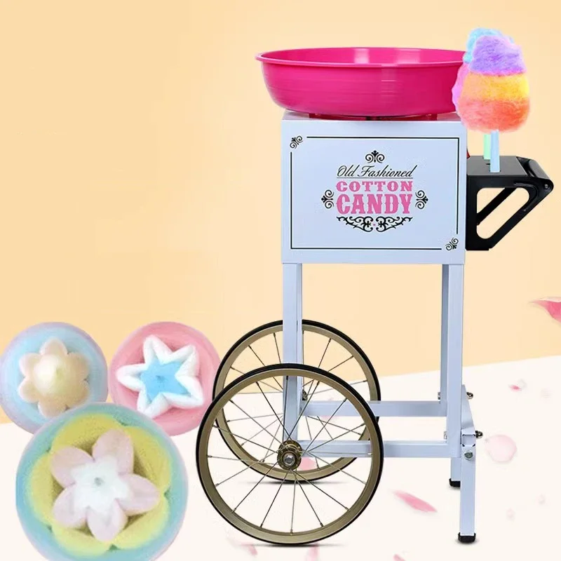 

CCM510 вертикальная машина для хлопковой конфеты, полностью автоматическая Ретро причудливая ватная конфета, электрический коммерческий 720 Вт 220 В 50 Гц