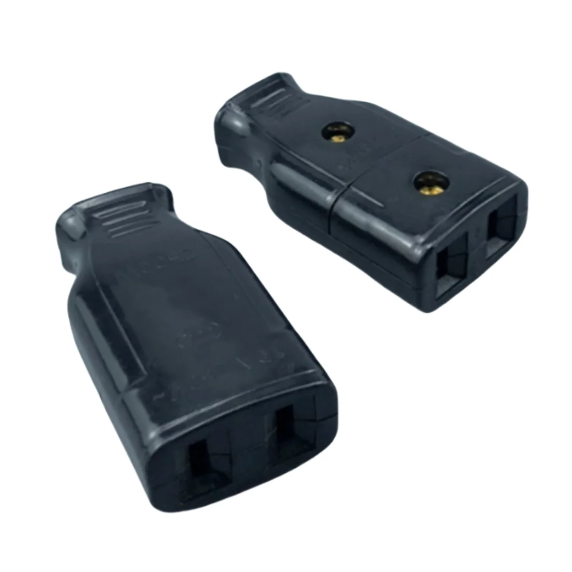 US 2 Pin AC Power Plug Adapter with Rewireable Extension Cord, plug adapter, plug outlet extender, ac adapter, power extension plug, power plug connector, extension sockets