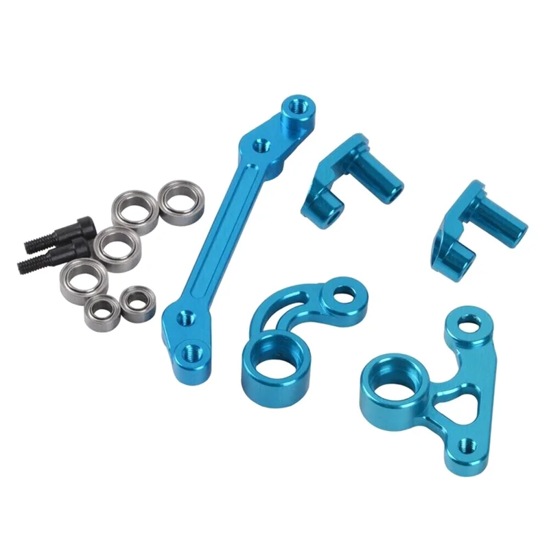 Kit direction RC Tamiya M05 M06 M-05Pro M-06Pro bleu aluminium