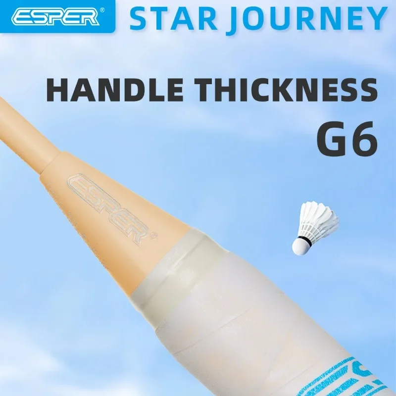Speed Explorer ESPER &ldquo;Star Journey&rdquo; Badminton Racket Ultra Light&fast 6U 75g Offensive and Defensive Full Carbon Fiber G6