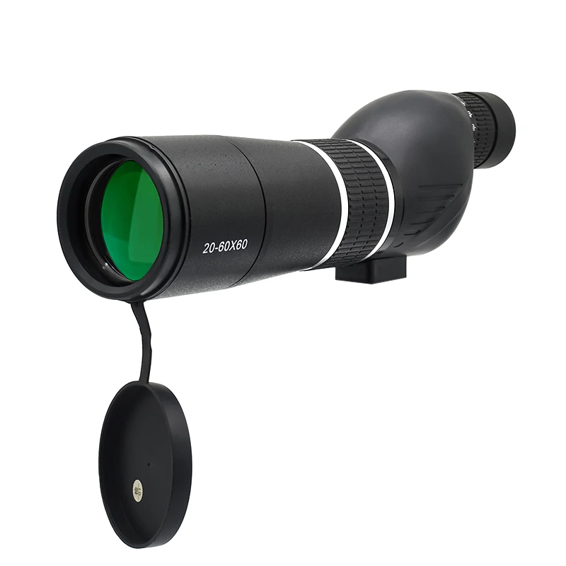 20-60X60 Spotting Scope Zoom Monocular Powerful Telescope Bak4 Prism Waterproof Anti-Fog For Camping Bird Watching Landscape 4