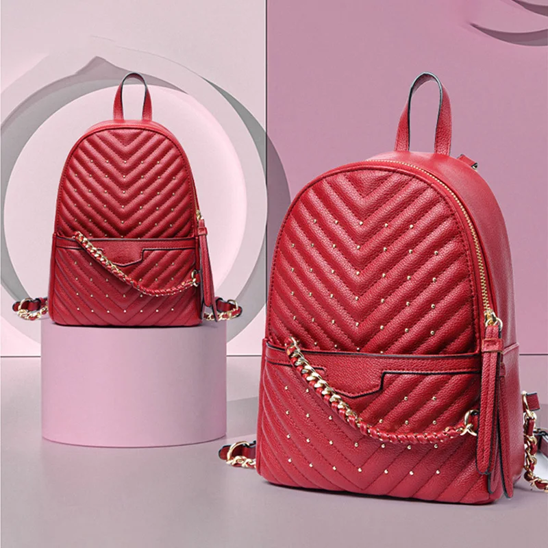 Commuting, travel fashion lightweight women's backpack 3