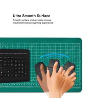 Cutting-Mat-white-on-black Mouse Pad Office Gaming Laptop Deskmat Anime Mousepad Gamer Keyboard Mouse Mat Computer Accessories 4