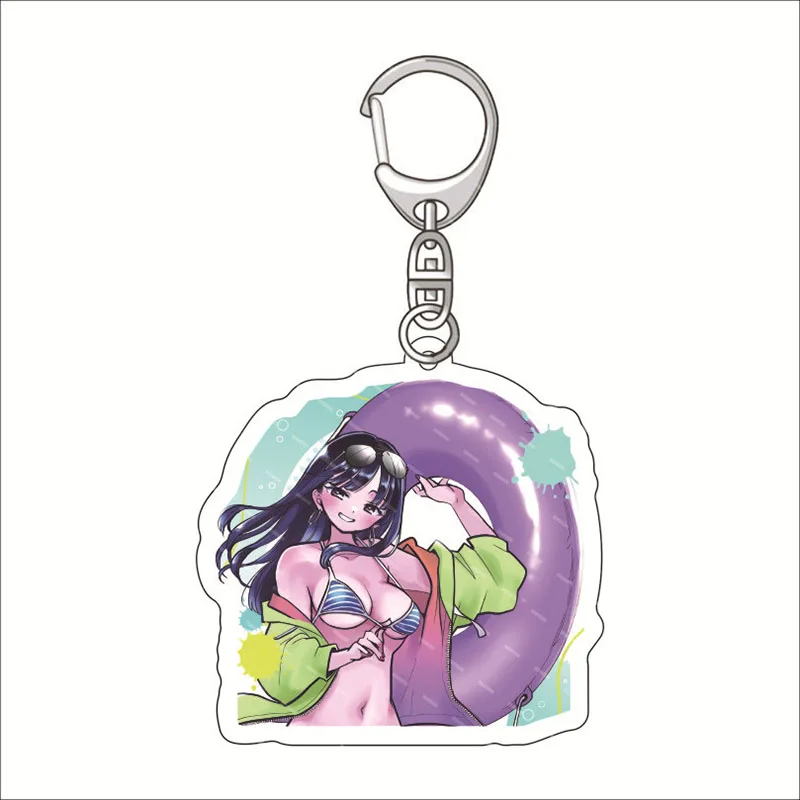 Boku no Kokoro no Yabai Yatsu Anime The Dangers in My Heart Yamada Anna  Ichikawa Kyoutarou Rubber Keychain - AliExpress