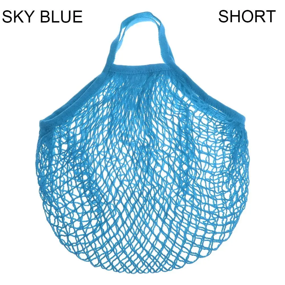 Eco-Friendly Reusable Cotton Mesh Tote Бag - Sustainable Woven Shopping & Storage Tote