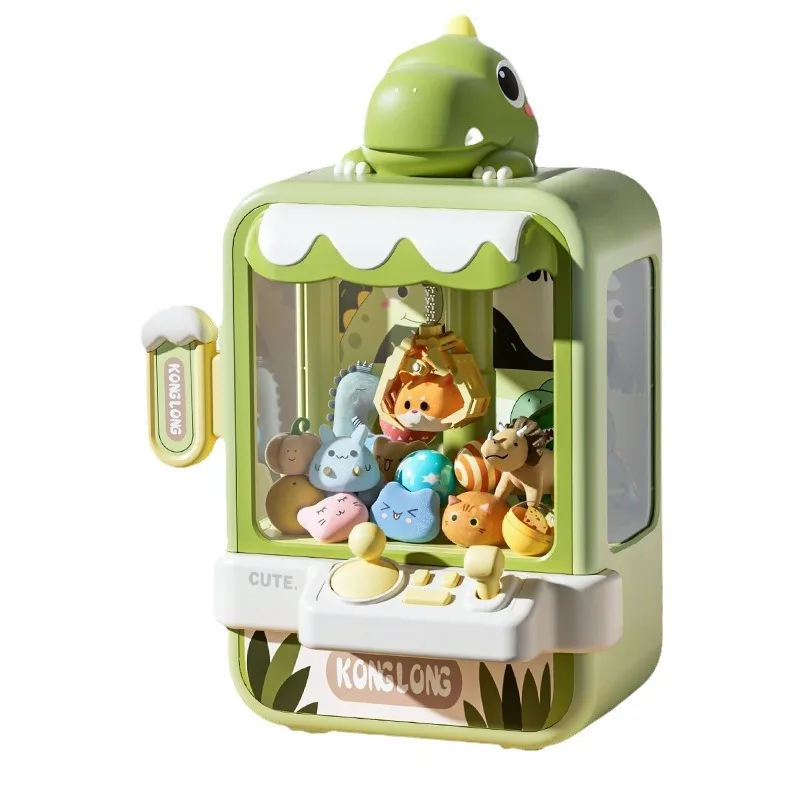Claw Machine for Kids Dinosaur Catch Doll Machines Candy Grabber Toys for Boy Girl Electronic Arcade Game Gift 5