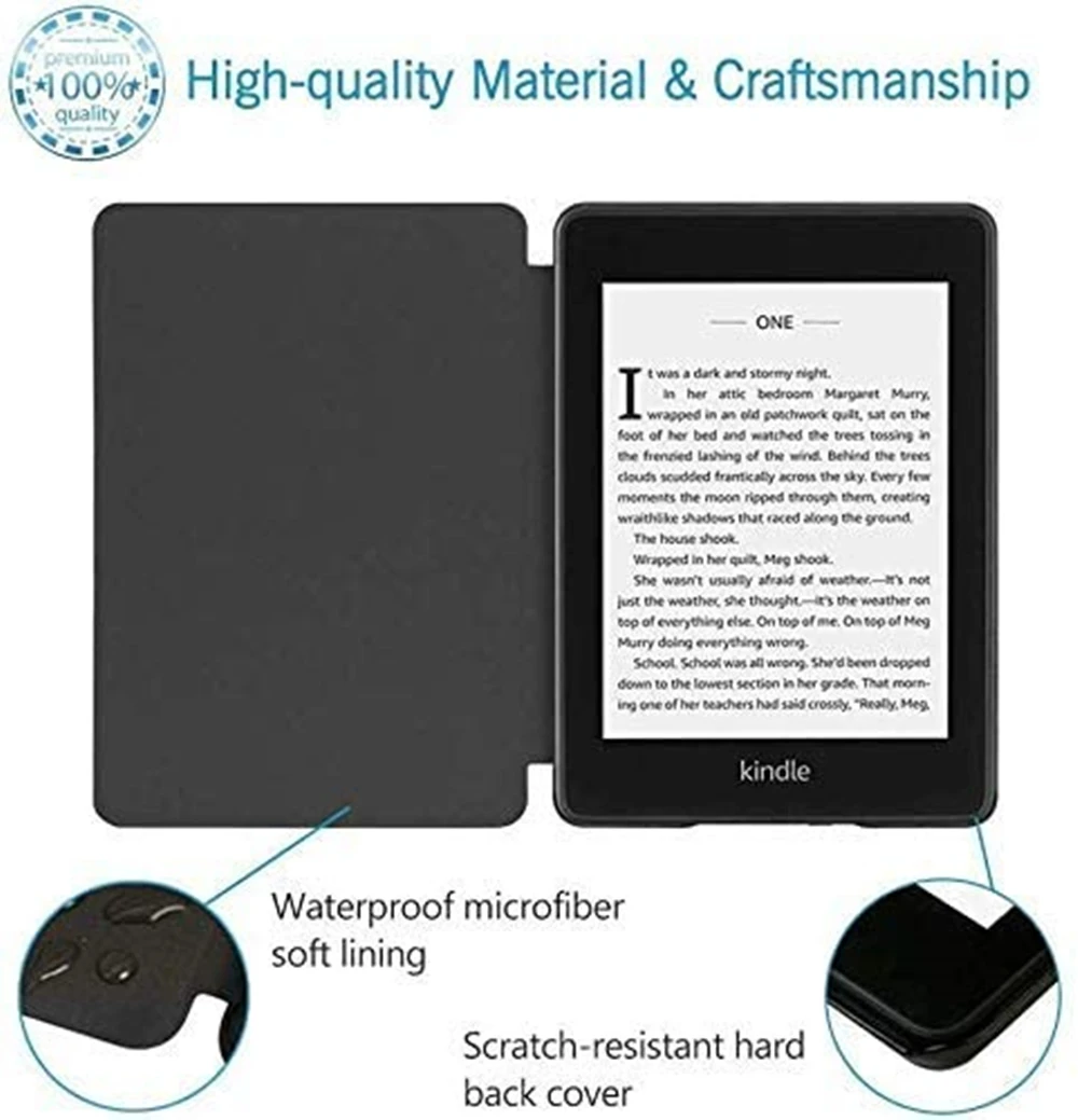 Kindle Paperwhite 11th Smart Case Capa Magnética Premium Pintada Proteção Slimshell Kindle Paperwhite M2l3ek 2023 - Imagem 3