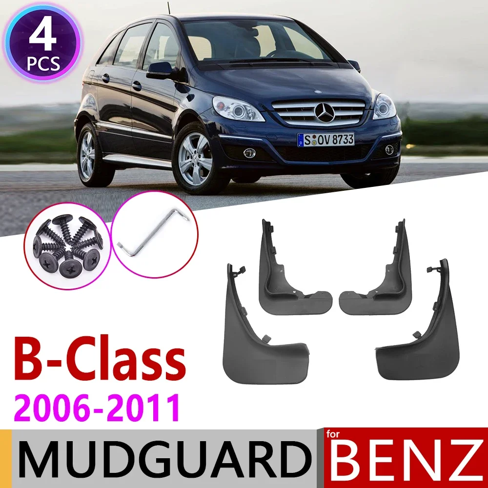 

Car Mudflap for Mercedes Benz B Class B-Class W245 2006~2011 Fender Mud Guard Flaps Mudguards Accessories 2007 2008 2009 2010