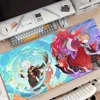 1pc Kaedehara Kazuha Genshin Impact Mouse Pad Desk Mat With Pad Gaming Accessories Prime Gaming XXL Keyboard Pad 1