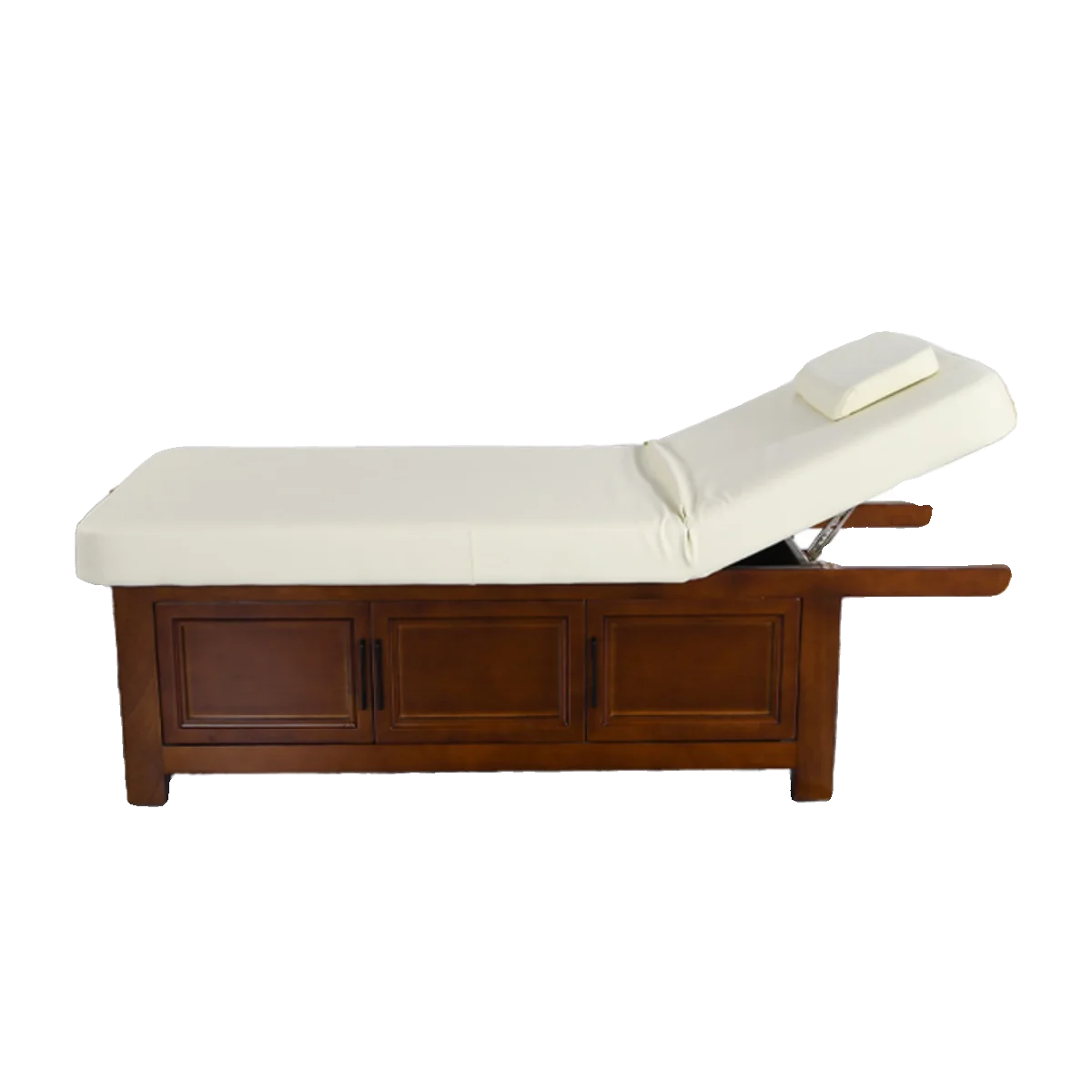 

Solid wood beauty bed, specialized massage and nursing bed for beauty salons, electric lifting therapy home use
