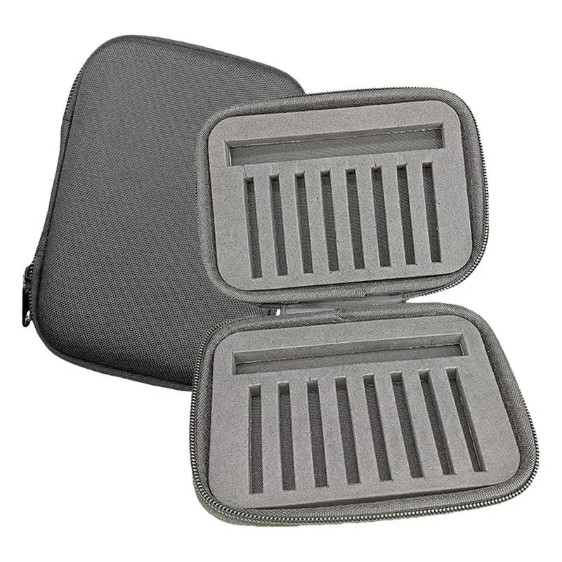 

Мягкий органайзер для приманки, 2 шт., водонепроницаемая сумка из ткани Оксфорд для хранения спиннербейтов с гладкой молнией, практичная сумка, портативная приманка для ловли нахлыстом