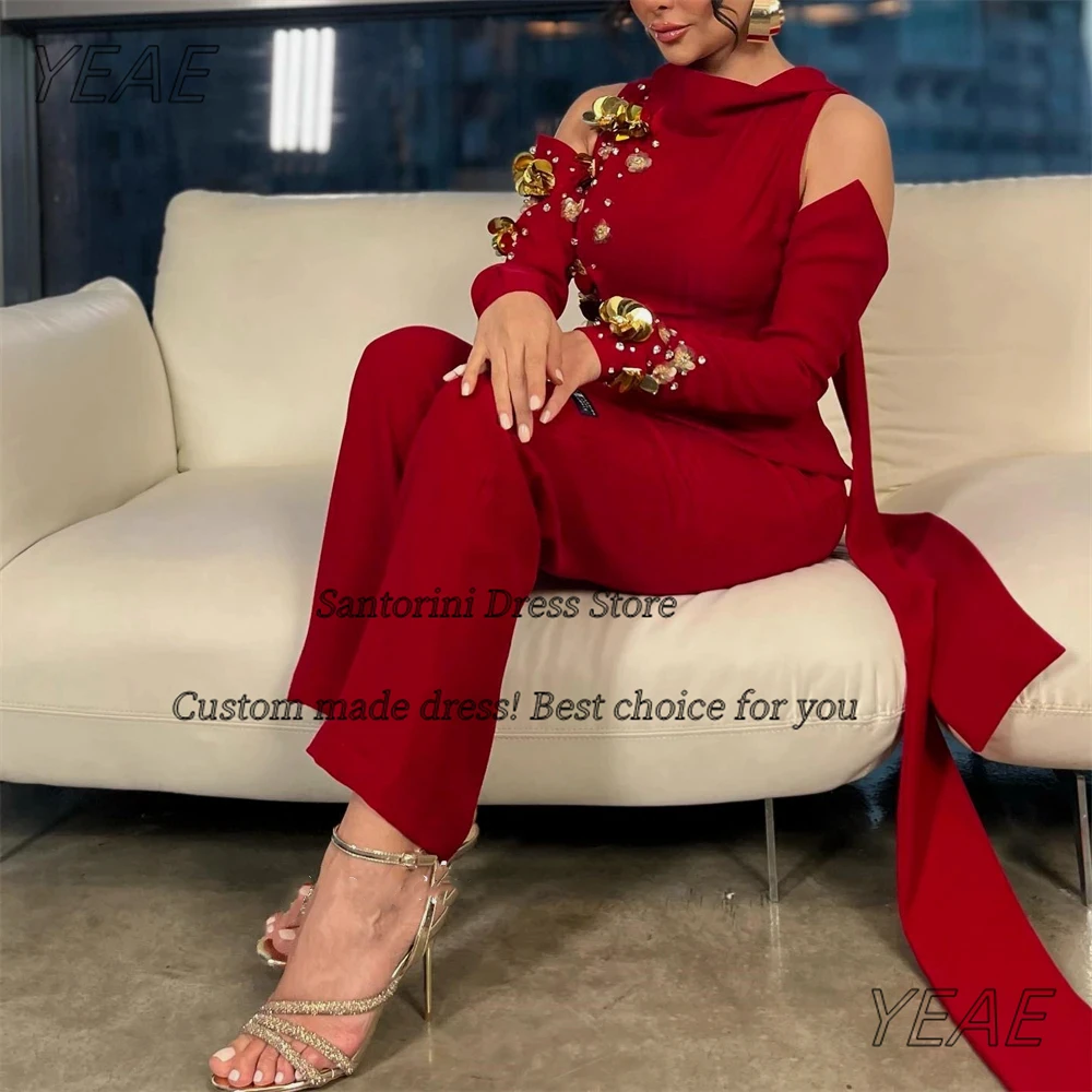 سانتوريني مخصص بانت الدعاوى ملابس نسائية مأدبة خاص...