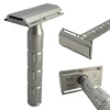 Italy SYNTESI Double Edge Safety Razor, CNC Machined STAINLESS STEEL Blades for Men and Women 6