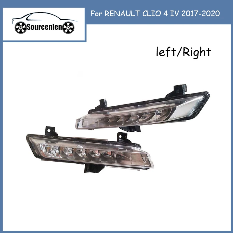 266007864R 266051034R Per Renault Clio 4 Iv 2017-2020 Led Drl Fendinebbia Anteriore