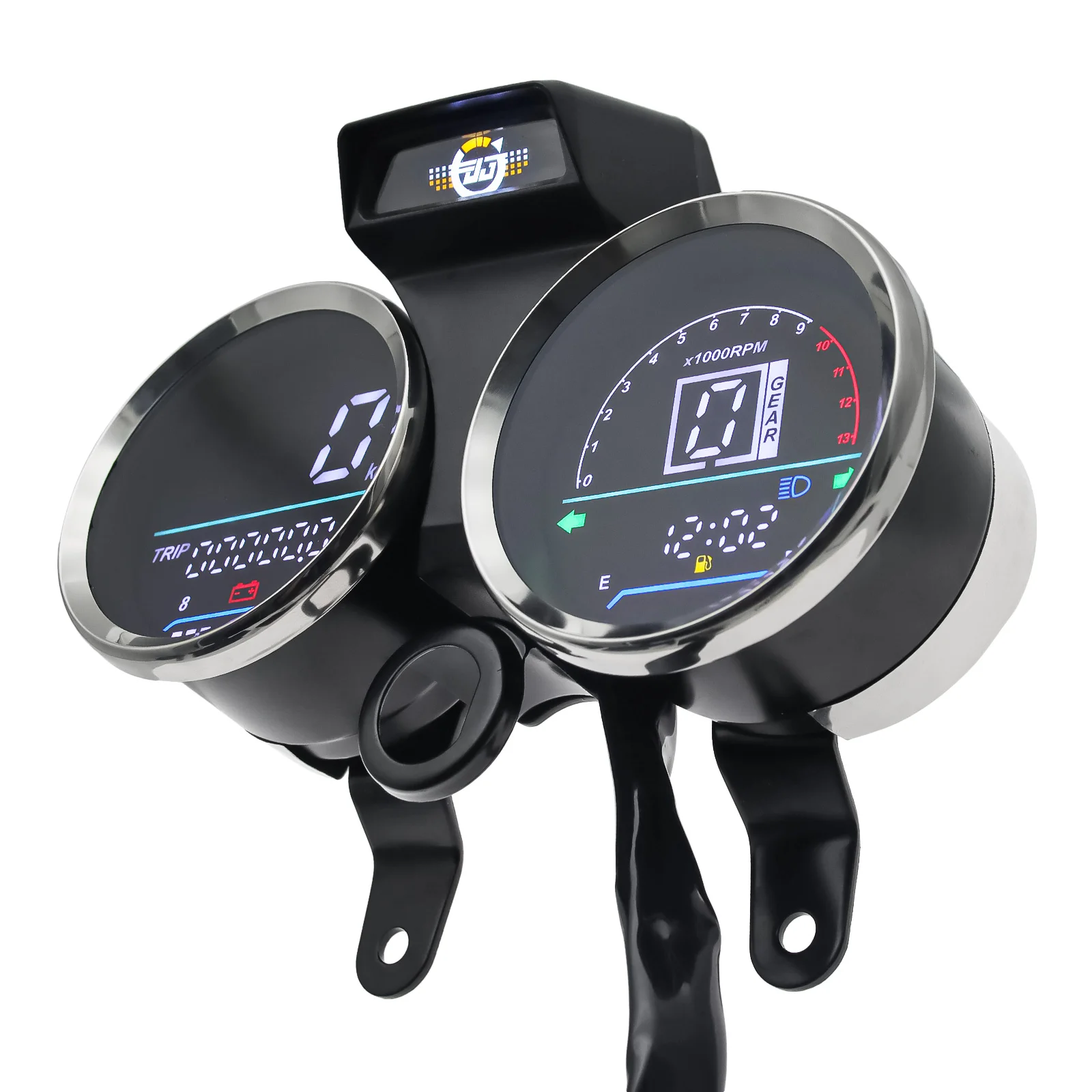 For Suzuki GN 125 LED Digital RPM Odometer Speedometer Gauge