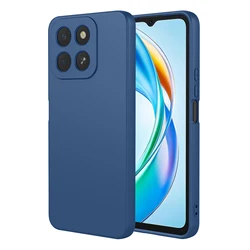 Custodia per telefono in silicone liquido TPU flessibile e resistente con bumper protettivo