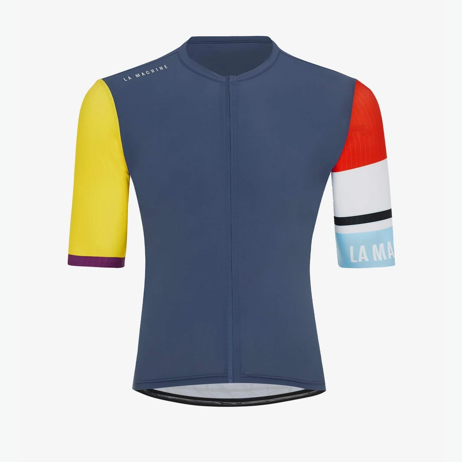 thumbnail image 1 of Maillot de ciclismo LA MACHINE para hombre, de verano, transpirable, de secado rápido, de manga corta, ropa de ciclismo profesional, precio bajo, ropa de ciclismo personalizada, 1 of 4