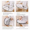 Foldable Balcony Drying Net for Drying Things Fly Proof Cage for Home Use Portable Fish Drying Net for Drying Vegetables 4