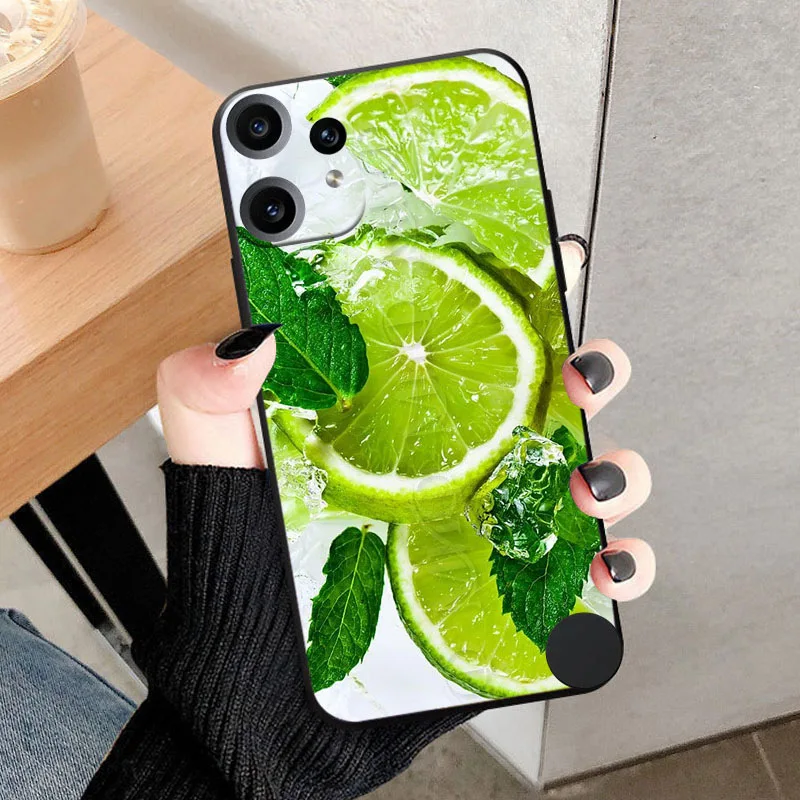 Luxury Fashion Black Silicone Back Cover - Soft TPU Shell Case
