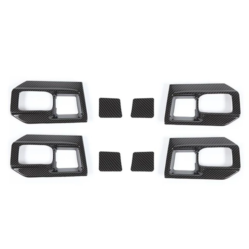 

Inner Door Handle Bowl Cover Trim Frame Decor For Dodge RAM 1500 2011-2017 Car Accessories Decor Frame ABS