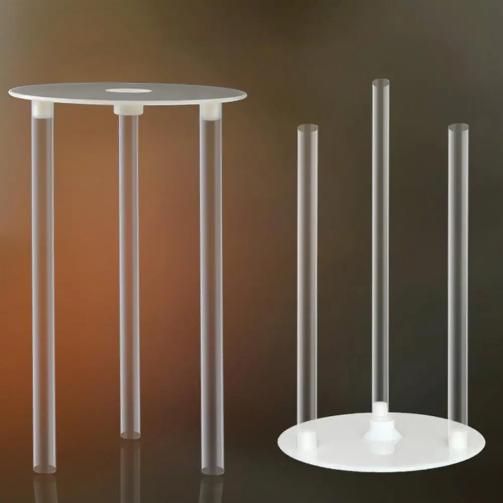 9-20cm Multilayer Birthday Cake Stand Holder Dessert Spacer plastic Cylinder Stands Displays Pedestal DIY Kitchen Baking Tool