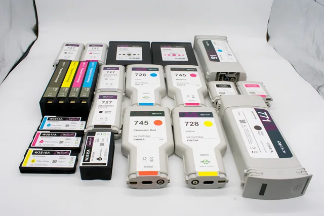 HP 72 トナーカートリッジ 6本130ml まとめ） HP72 インクカートリッジ