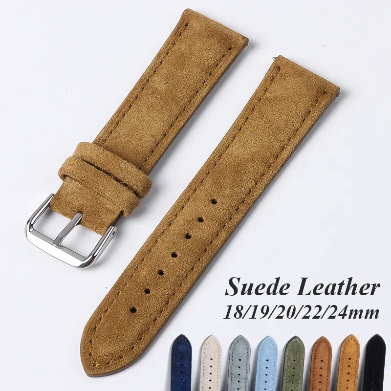 Best Low Cost Leather 18 mm Watches Band 0231SX-ORANGE_K0027624 main image 1