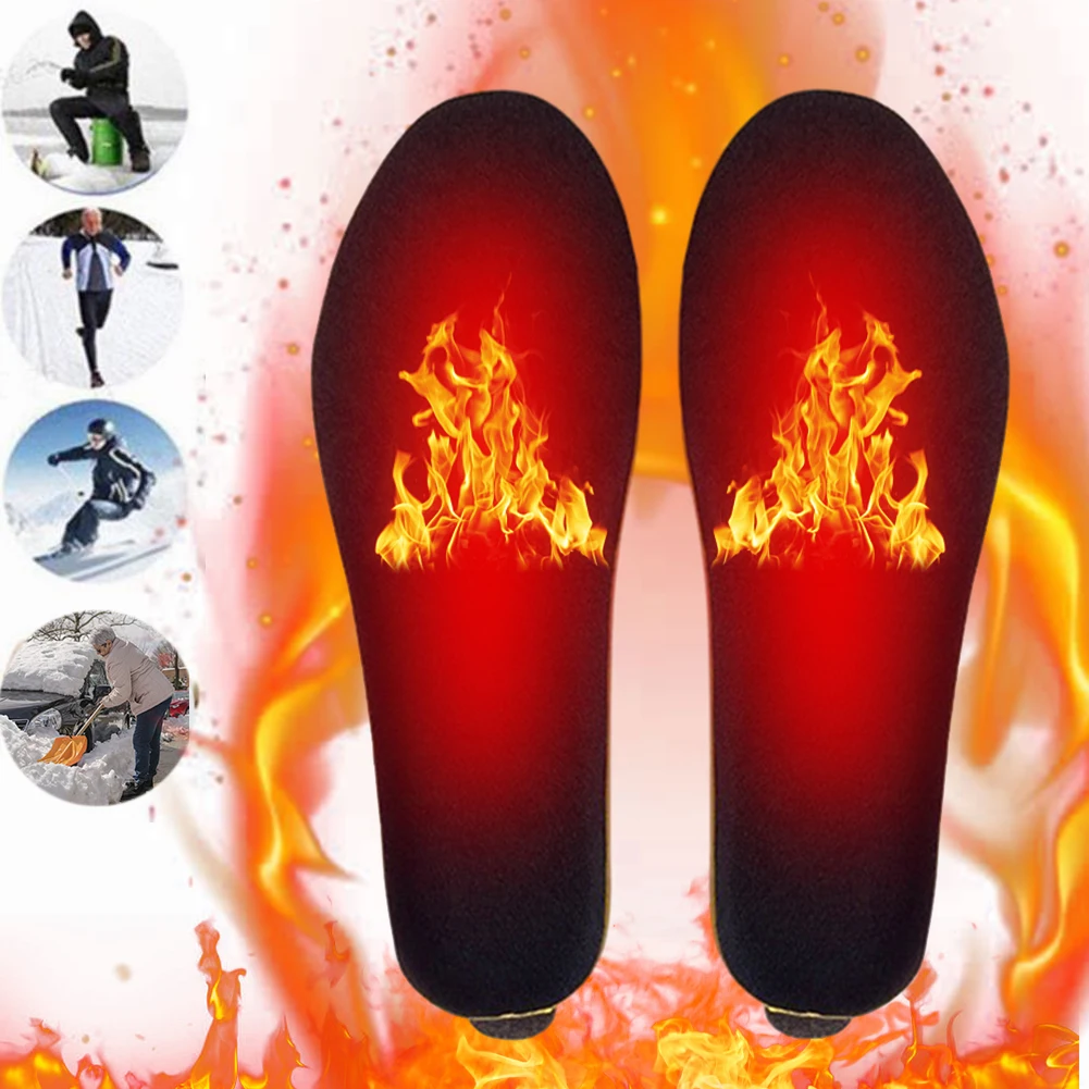 

2000mAh Smart Foot Warmer Insoles with Remote Control Heating Shoes Pads Wireless Thermal Insoles Pad for Outdoor Camping Hiking