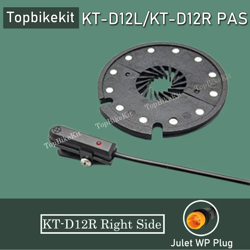 Ebike KT BZ-10C PAS/ KT-V12L PAS/ KT-D12L/R 5PAS 8PAS Pedal Assistant Sensor with 3pins Julet WP or SM-3A Plug Ebike Motor Parts - Image 12