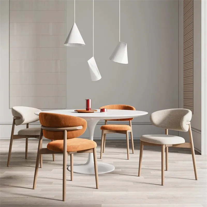 

Office Designer Dining Chairs Modern Nordic Ergonomic Luxury Dining Chair Leisure Modern Sillas Nordicas Patio Furniture Outdoor