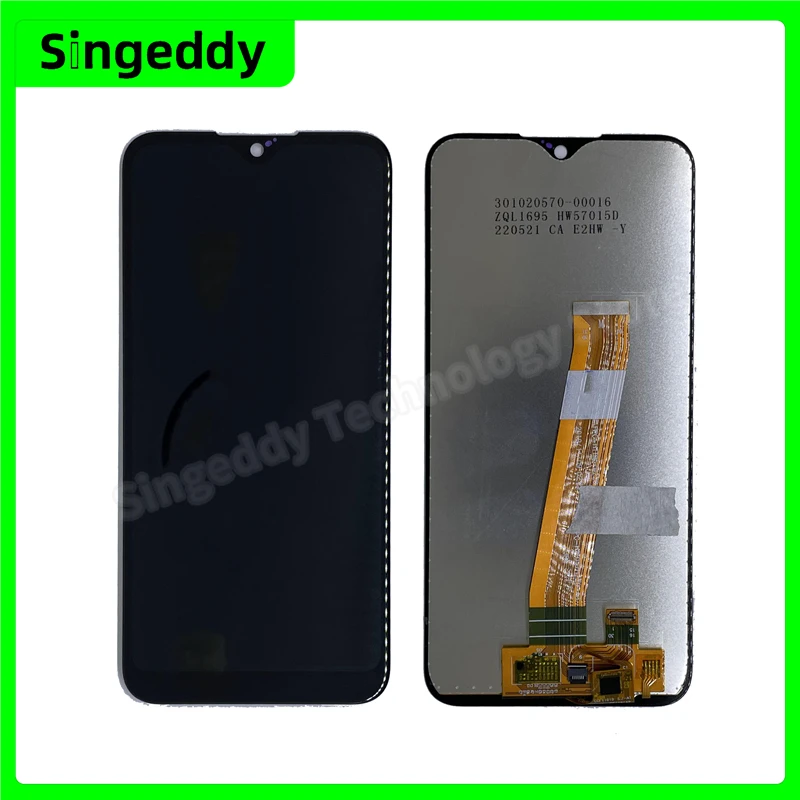 

ЖК-дисплей для Samsung A01, ЖК-дисплей, оригинальный сенсорный экран A015 A015F, дигитайзер, сборка, полная комплектация, запасные части