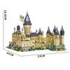 Micro Building Blocks Hogwarts School Harry Potter Castle Bricks Toys for Boys Girls Kids Adult Christmas Gifts DIY Toy 3000+Pcs 6
