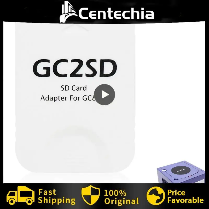 Adattatore Per Scheda Adattatore Per Scheda Sd Per Console Gamecube E Wii Adattatore Per Scheda Di Memoria Sd Sd2Sp2 Per Gamecube Wii