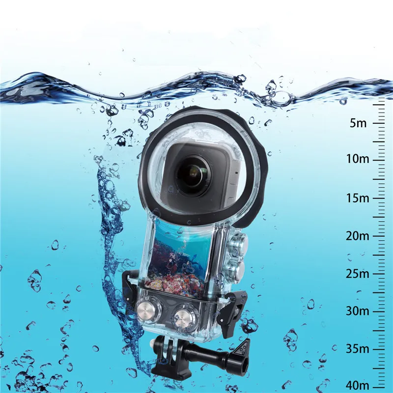 Waterproof Diving Case para Insta 360 x3 Underwater Protect Box Câmera Accessories 40m - Image 2