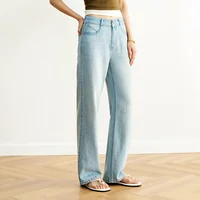 Jean Femme Semir Rétro 2026 Coupe Large Urbain Décontracté Quotidien Doux Confortable Tendance Polyvalent 6