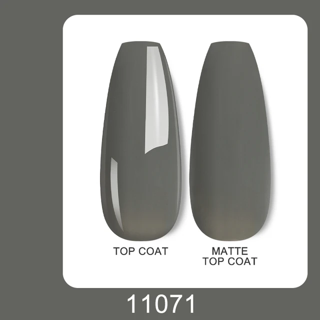 Arte Clavo 15ml Brown Coffee Color UV Gel For Nail Gel Nail Polish Varnish Hybrid Glitter Decoration Base Top Coat Set 11071