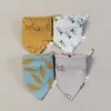 4 Pieces Baby Bibs Cotton Triangle Soft Teething Saliva Towel Burp Cloth Newborn Bandana Bib Baby Eating Accessories Wholesale 1