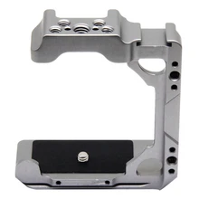 

Camera Cage Handle For Sony A1 A7S3 Camera Stabilizer 1/4 Threads Holes Quick Release Plate Shoot Bracket