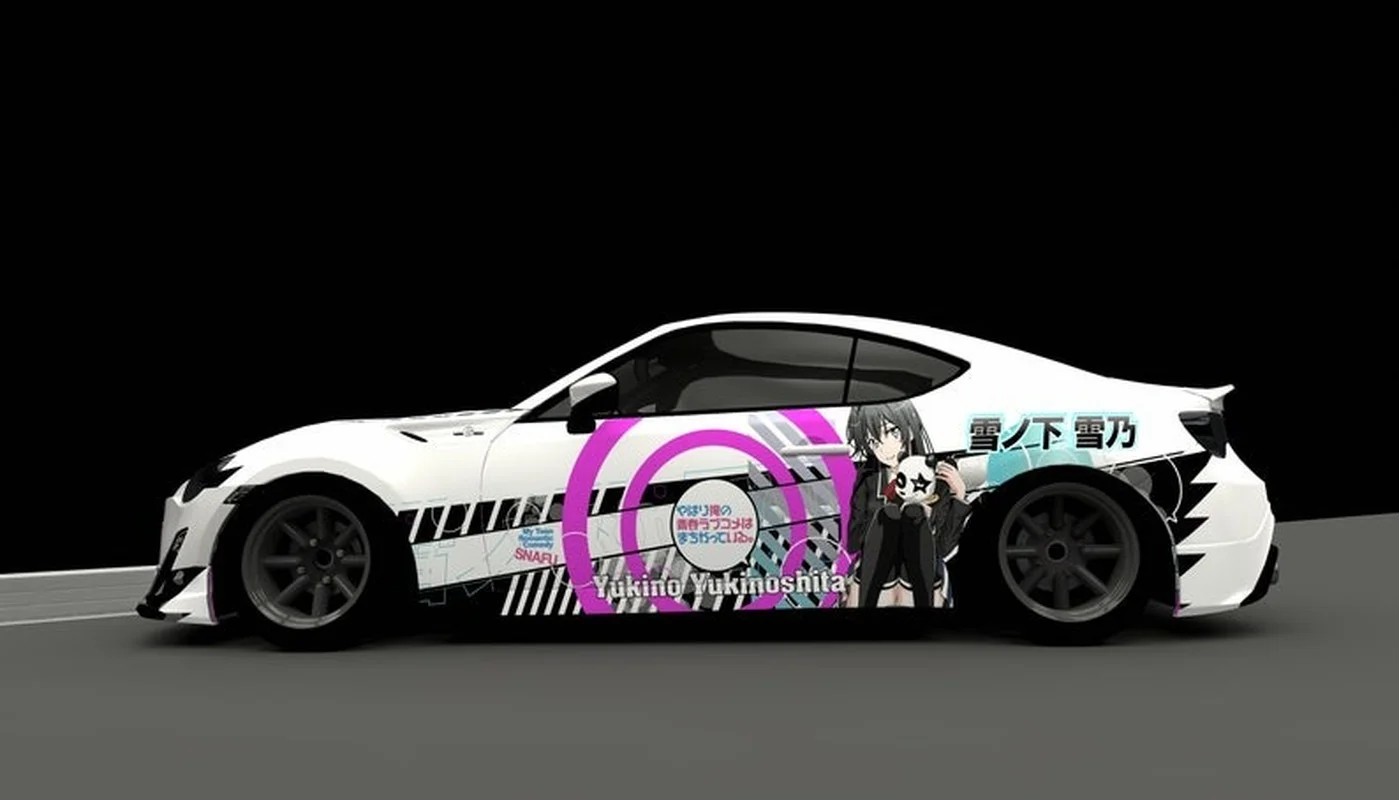 

Yukino Yukinoshita Yukino Yukinoshita Itasha Design Download My Youth Romantic Comedy SNAFU ANIME Manga Car Livery Grap