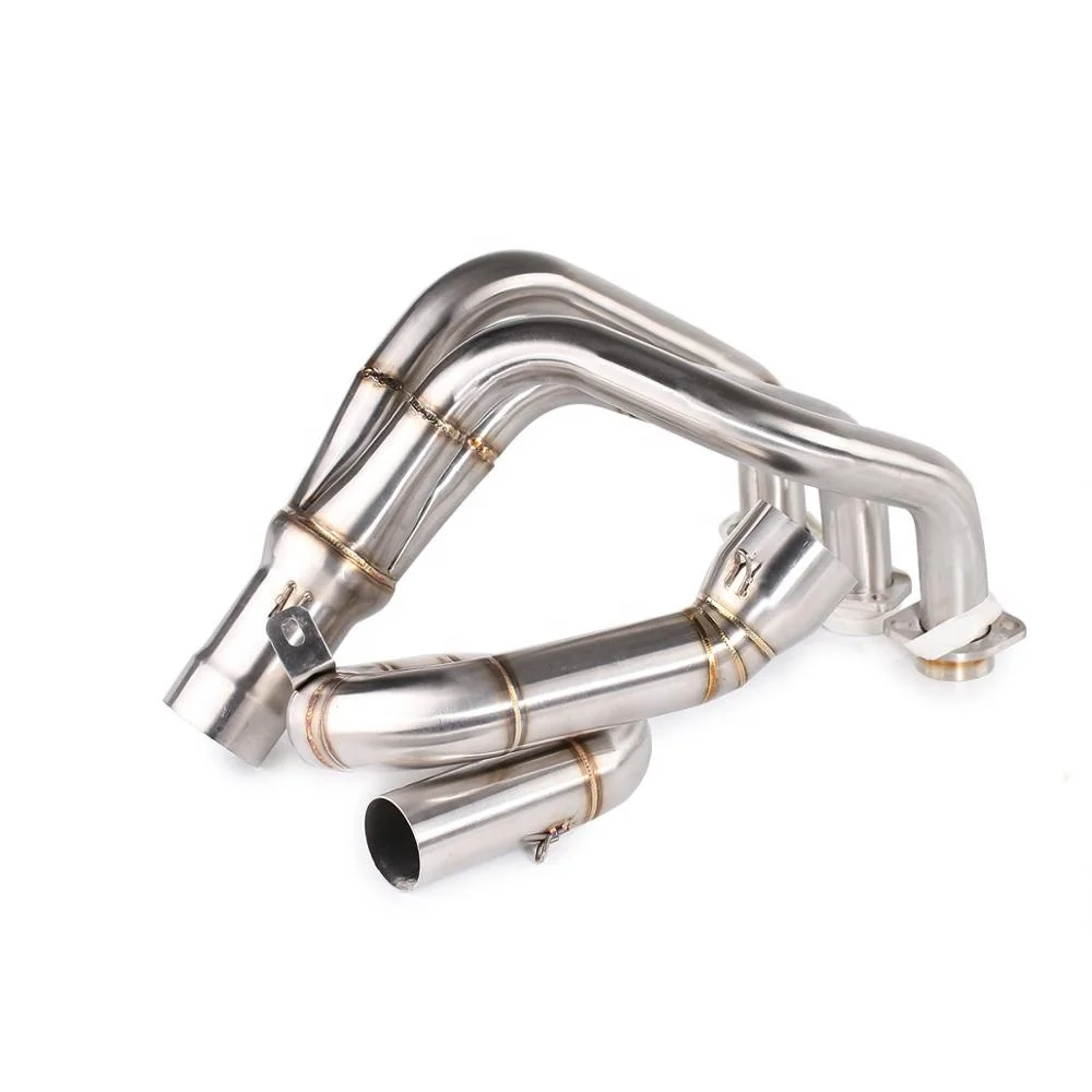 

REALZION Motorcycle Exhaust Muffler Modified Scooter Front Pipe For MT 09 51mm