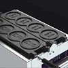 Commercial or Household 4pcs Korean Currency Maker Stainless Steel Electric 220V 110V Gold Coin Waffle Cake Machine 5