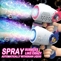 Cartoon Shape Fully Automatic Continuous Foaming Handheld Electric Bubble Gun (Battery And Bubble Liquid Not Included) 1