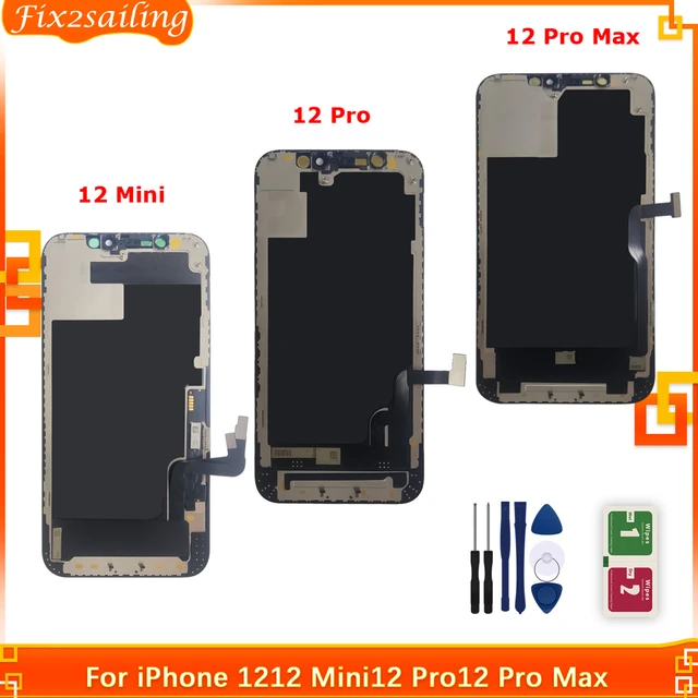 Incell-pantalla LCD Oled Original para iPhone 12, iPhone 12 Pro, iPhone 12  Mini, iPhone 12 Pro Max, montaje de digitalizador de pantalla táctil -  AliExpress