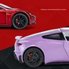 1:24 Tesla Roadster Alloy Sports Car Model Diecast Metal Toy Concept Racing Car Model High Simulation Sound and Light Kids Gifts 3