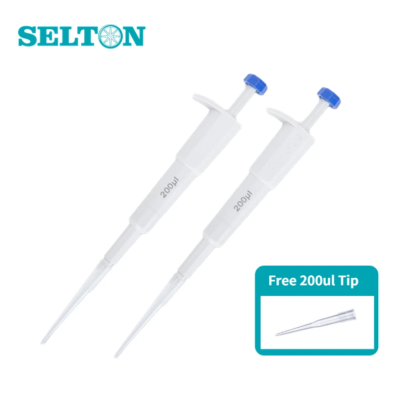 200ulMiniPipetteManualLaboratoryPipettesFixedVolumeMicro