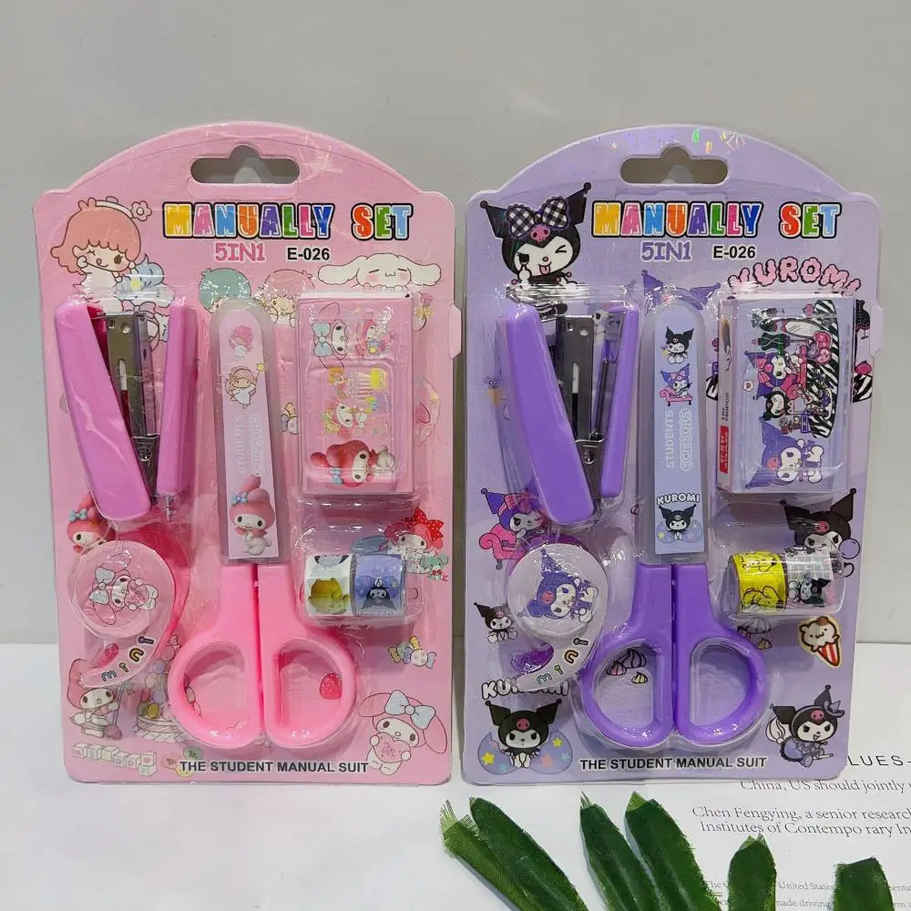 https://ae01.alicdn.com/kf/S3c812ca72edf47ab923cc46337e9ba1aM/Set-Kawaii-Sanrio-My-Melody-Kuromi-Anime-Figure-School-Supplies-Scissors-Stapler-Adhesive-Tape-Sticker-Student.jpg