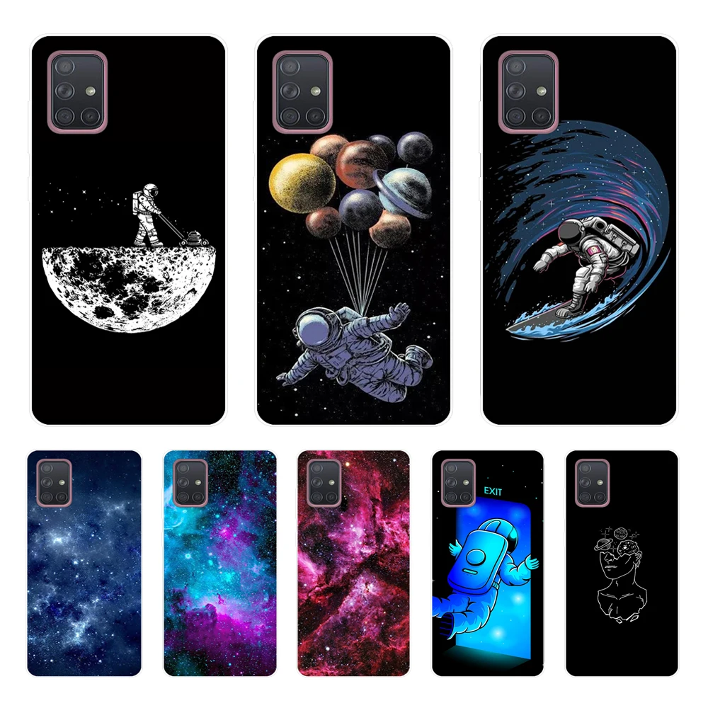 Per Samsung A71 Custodia Per Samsung Galaxy A71 Custodia In Silicone Custodia Antiurto Per Galaxy A71 A 71 Sm-A717F Custodia Protettiva Per Telefono