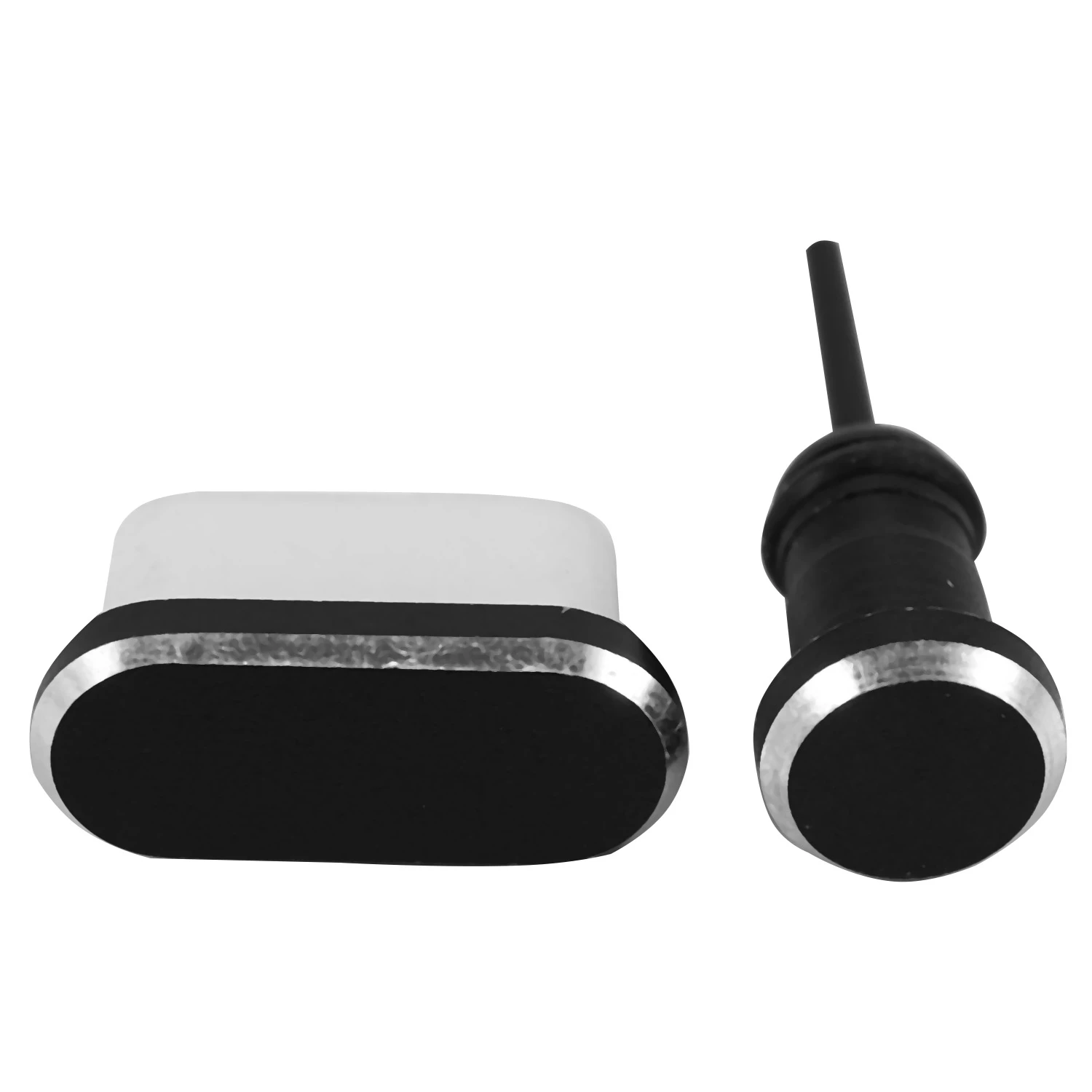 

Usb C Aluminum Dust Plug Set Type-C Charging Port 3.5Mm Headphone For Mate 20